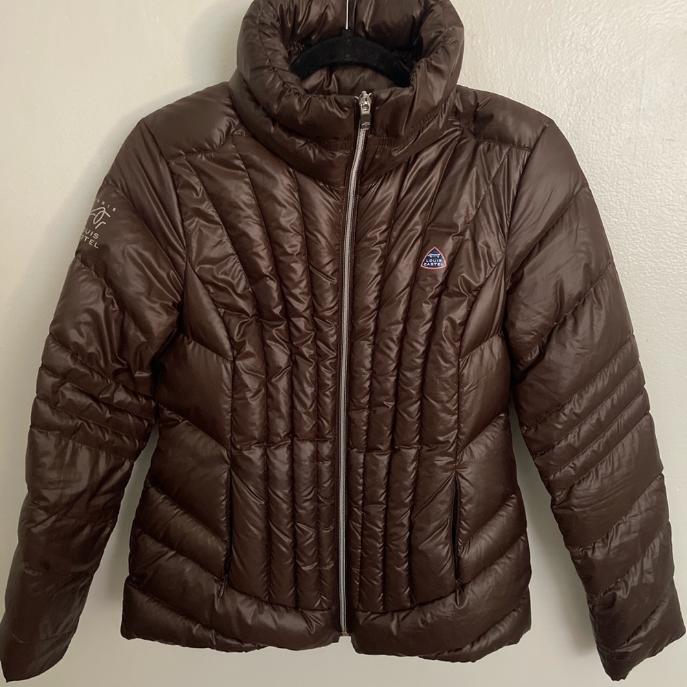 Louis Castel brown puffer jacket
